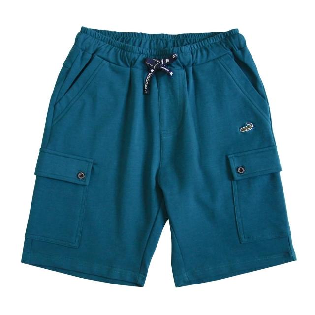 【Crocodile Junior 小鱷魚童裝】『小鱷魚童裝』口袋休閒棉褲(U61609-18-小碼款)
