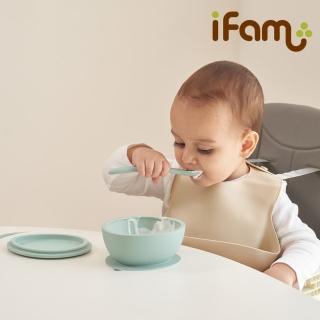 【Ifam】矽膠安全湯匙-薄荷綠(100%韓國產 / 柔軟彈性)