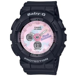 【CASIO 卡西歐】BABY-G 運動雙顯手錶(BA-120T-1A)