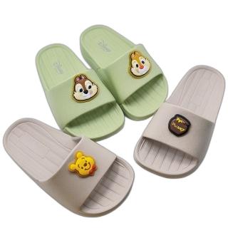 【樂樂童鞋】台灣製迪士尼卡通防水拖鞋 2款可選(台灣製童鞋 台灣製)