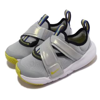 【NIKE 耐吉】童鞋 Flex Advance SE TD 小童 學步鞋 灰 黃 魔鬼氈 運動鞋(DQ0513-001)