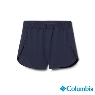 【Columbia 哥倫比亞】童款-Columbia Hike快排短褲-深藍(UAG98370NY)