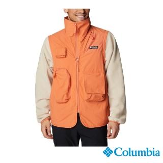 【Columbia 哥倫比亞 官方旗艦】男款-Skeena RiverUPF50防潑外套-橘色(UWE44690OG)