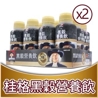 【美式賣場】QUAKER 桂格 黑穀營養飲2入(300ml X 12罐 X 2箱)