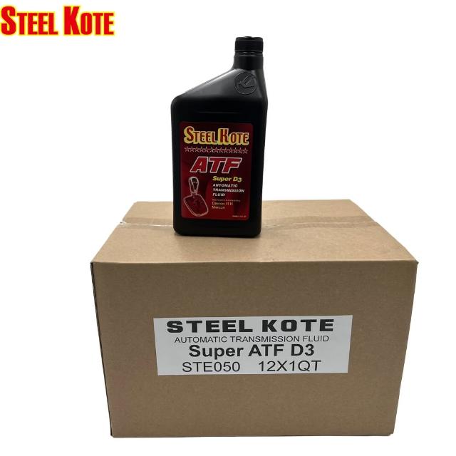 【STEEL KOTE 史帝波特】美國史帝波特Super ATF自動變速箱油-1箱12入組(自動變速箱油 ATF)