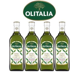 【Olitalia 奧利塔】特級初榨橄欖油禮盒組(1000mlx4瓶)