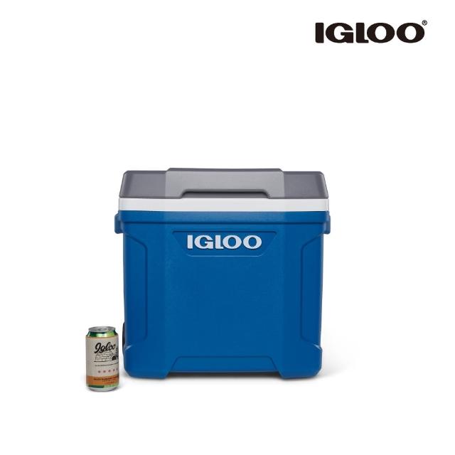 【IGLOO】LATITUDE 系列 30QT 拉桿冰桶 34658(保鮮 保冷 戶外旅行 拉桿冰桶 露營)