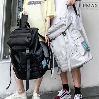 【CPMAX】街頭潮流大學生休閒大容量背包(時尚簡約電腦背包 實用雙肩後背包 男女款透氣耐磨背包 O177)