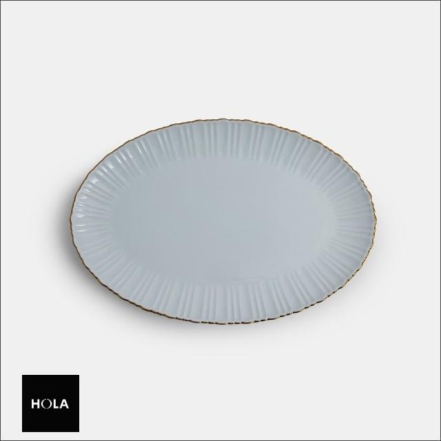 【HOLA】斯凱樂橢圓盤30.5cm 可微波金