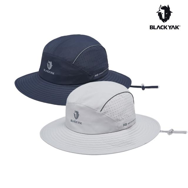 【BLACK YAK】343透氣圓盤帽[海軍藍/灰色]BYCB1NAF03(防曬 遮陽 圓盤帽 防水帽 中性款)