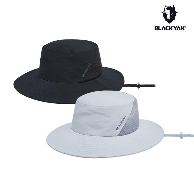 【BLACK YAK】SIDE MESH透氣圓盤帽[淺灰/黑色]BYCB1NAF04(防曬 遮陽 圓盤帽 防水帽 中性款)