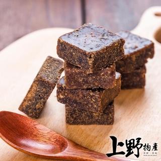 【上野物產】100顆 天然黑金製作黑糖磚 黑糖薑母茶10包(170g±10%/10個/包)