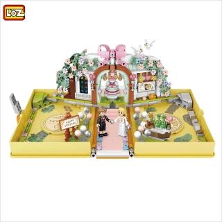 【LOZ】婚禮書 禮禮積木書 街景積木 商店街積木 微型積木(Loz mini)