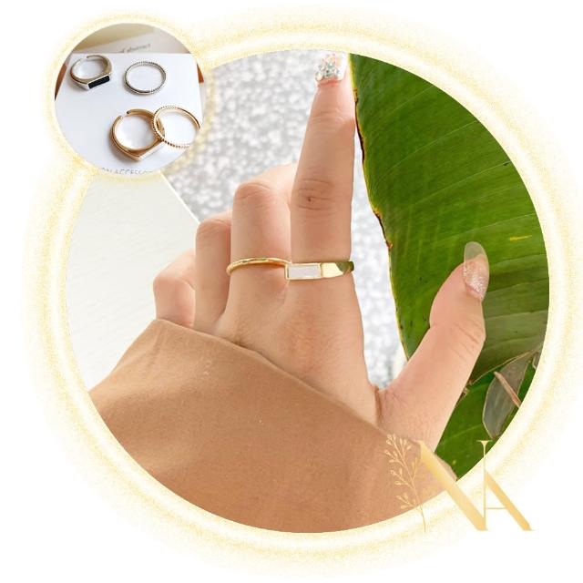 【NANA】娜娜 復古個性兩件套戒指 NA020704(戒指)