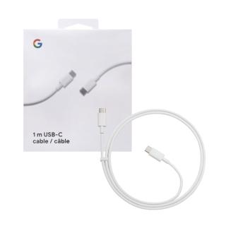 【Google】USB-C 轉 USB-C 原廠傳輸線 - 1公尺(台灣公司貨)