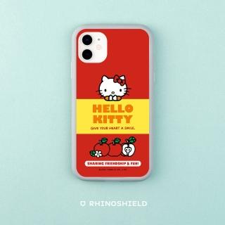 【RHINOSHIELD 犀牛盾】iPhone 14/Plus/14 Pro/Max Mod NX手機殼/生鮮食品-蘋果(Hello Kitty)