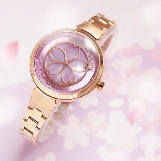 【Relax Time】年度錶款綻放櫻花系列/紫 36mm(RT-72-6)