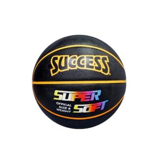 【SUCCESS 成功】超黏街頭籃球 黑橘色 /個 S1171