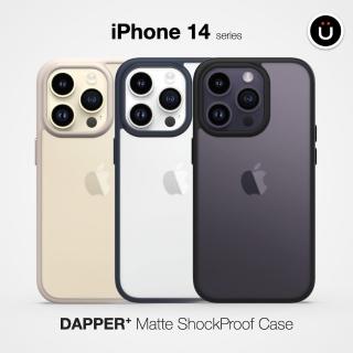 【UNIU】iPhone 14/14 Plus/14 Pro/14 Pro Max DAPPER+ 超透霧面防摔殼 6.1/6.7吋(超美的霧面效果)