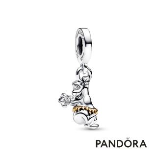 【Pandora 官方直營】迪士尼 100 週年《森林王子》巴魯造型實驗室製造鑽石吊飾