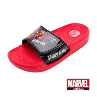 【Marvel 漫威】童鞋 蜘蛛人 EVA拖鞋/輕量 舒適 好穿脫 MIT正版 黑紅(MNKS24052)