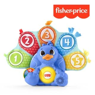【Fisher price 費雪】LINKIMALS聲光學習小孔雀(寶寶安撫/匯樂感統玩具/幼兒玩具/早教啟蒙/感覺啟蒙)