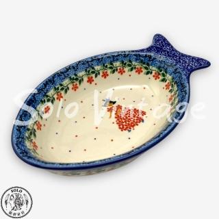 【SOLO 波蘭陶】CA 波蘭陶 19.5CM 魚型碗 紅公主系列 CERAMIKA ARTYSTYCZNA