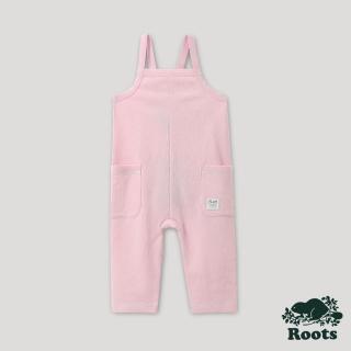 【Roots】Roots嬰兒-大自然俱樂部系列 背心式吊帶連身褲(紫丁香粉)