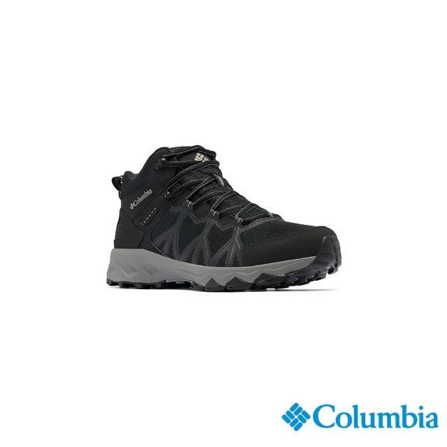 【Columbia 哥倫比亞官方旗艦】男款- Outdry防水高筒健走鞋-黑色(UBM75730BK / 2022年秋冬)