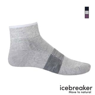 【Icebreaker】女 短筒薄毛圈多功能運動襪(IB105127/戶外機能襪/羊毛襪/短襪/登山健行/旅行)