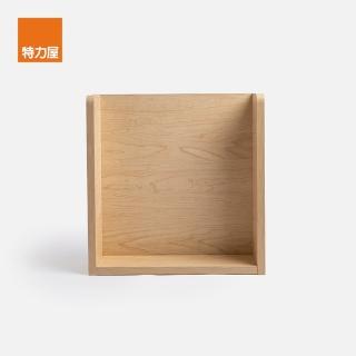 【特力屋】萊特單格開放架40公分適用-淺木紋