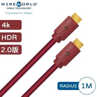 【WIREWORLD】WIREWORLD RADIUS HDMI 傳輸線 - 1M(HDMI傳輸線 WIREWORLD)