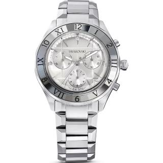 【SWAROVSKI 施華洛世奇】Dxtera系列 摩登工業時尚計時腕錶(5641297)