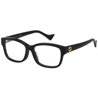 【GUCCI 古馳】光學眼鏡GG12590A(黑色)