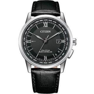 【CITIZEN 星辰】光動能萬年曆電波手錶-42.7mm(CB0151-19E)