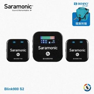 【Saramonic 楓笛】Blink900 S2 TXS+TXS+RX 一對二無線麥克風系統(勝興公司貨)