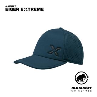 【Mammut 長毛象】Felsgrat Cap 極限艾格輕量透氣遮陽帽 夜藍 #1191-01250