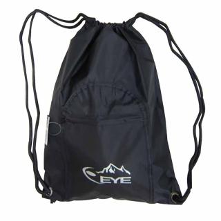 【SNOW.bagshop】束口型後背包可放A4資夾耐承重量拉鍊外袋口(防水尼龍布外出郊遊踏青萬用包隨身物品包)