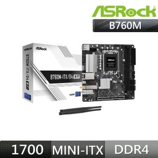【ASRock 華擎】B760M-ITX/D4 WIFI ITX INTEL主機板
