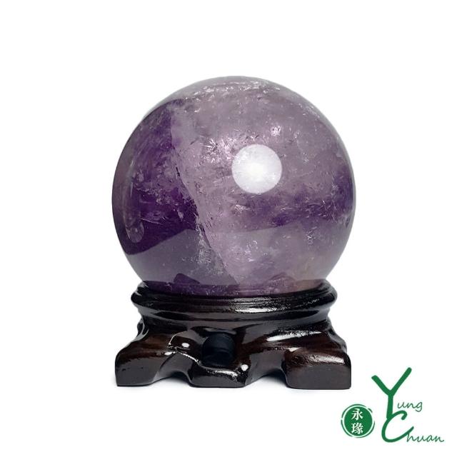 【YC 寶石】天然頂級烏拉圭紫晶球(K148)