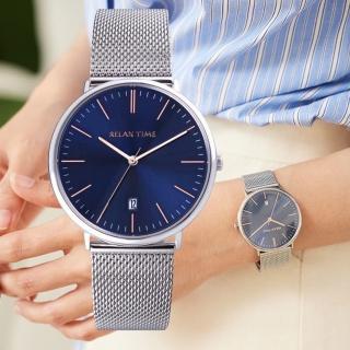 【Relax Time】北歐簡約系列三針腕錶/藍36mm(RT-97-2L)