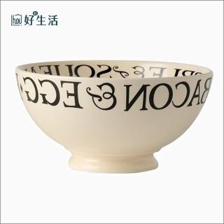 【hoi! 好好生活】早安字母陶瓷6.5吋麵碗