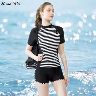 【梅林品牌】流行大女二件式短袖泳裝(NO.M14718)