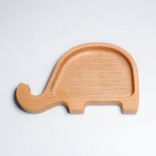 【Exquto】原木飾品收納盤－大象(首飾收納/首飾展示)