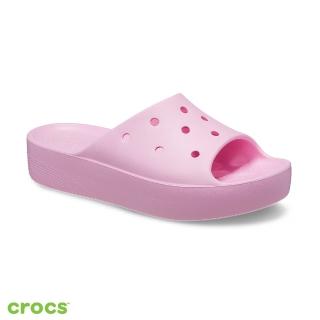 【Crocs】女鞋 經典雲朵涼拖(208180-6S0)