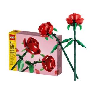 【LEGO 樂高】積木 CREATOR系列 玫瑰花 Roses 花藝 40460(代理版)