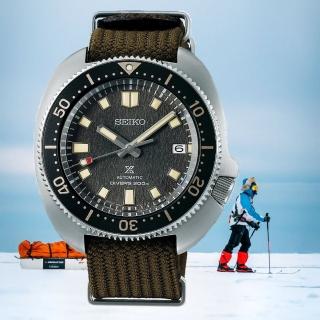 【SEIKO 精工】Prospex DIVER SCUBA 1970現代版 200米潛水機械錶 套錶/SK027(SPB237J1/6R35-00T0N)