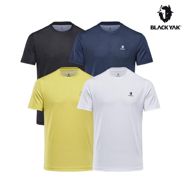 【BLACK YAK】TEKA短袖上衣[黃色/黑色/藍灰色/白色]BYCB1MJ005(韓國 T恤 運動 休閒 春夏 中性款)
