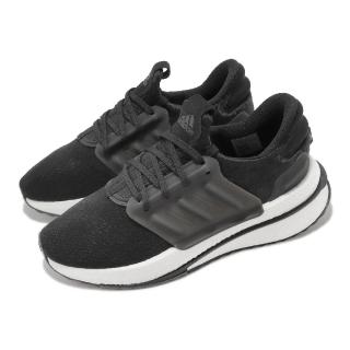【adidas 愛迪達】慢跑鞋 X_PLRBOOST 黑 白 女鞋 緩震 運動鞋 休閒鞋 愛迪達(ID9442)
