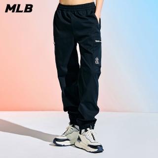 【MLB】女版運動褲 休閒長褲 紐約洋基隊(3FWPB0231-50BKS)